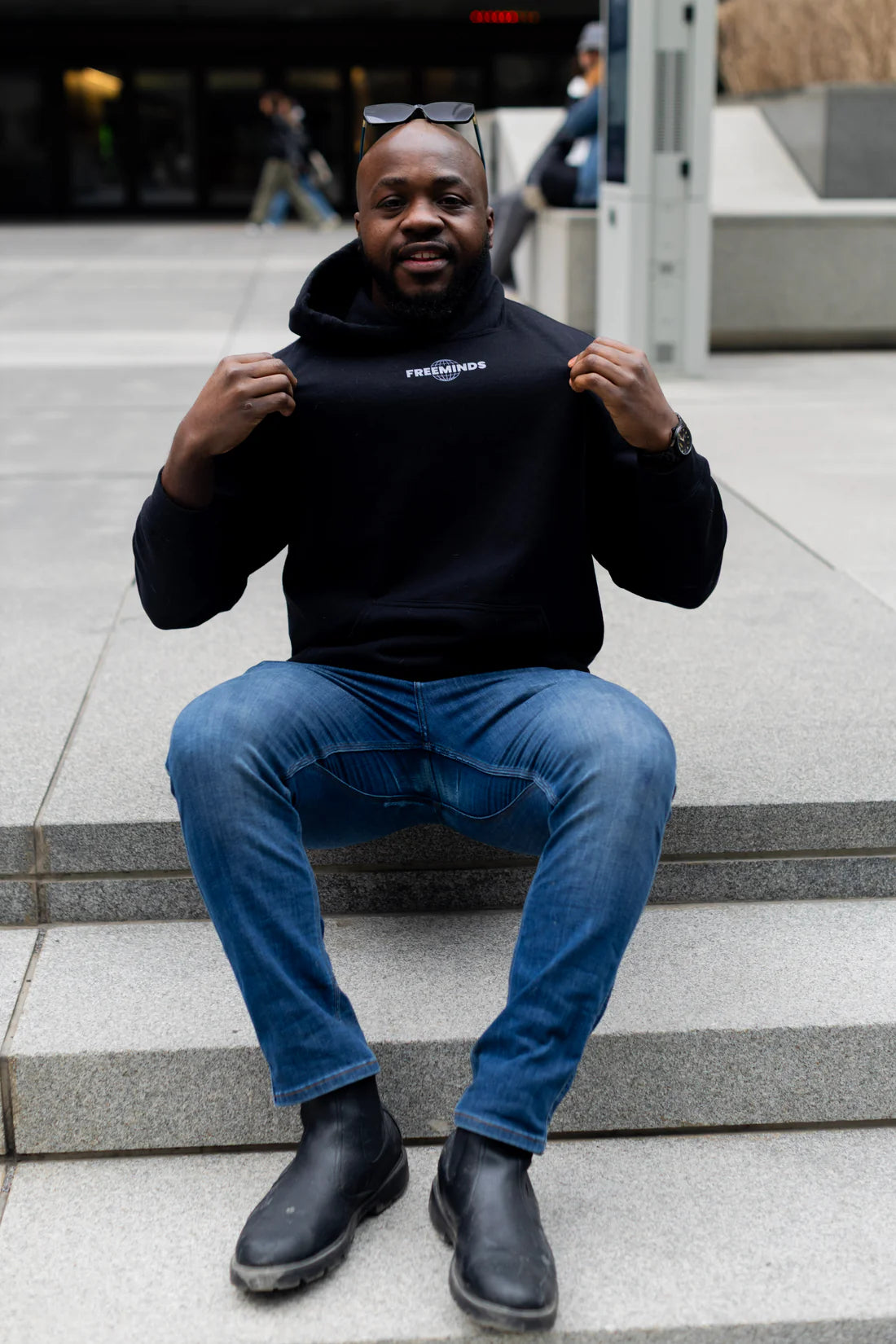 Freeminds Universe (Hoodie With The Galaxy)